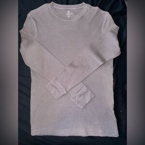 H&M Charcoal Slim Fit Thermal Top